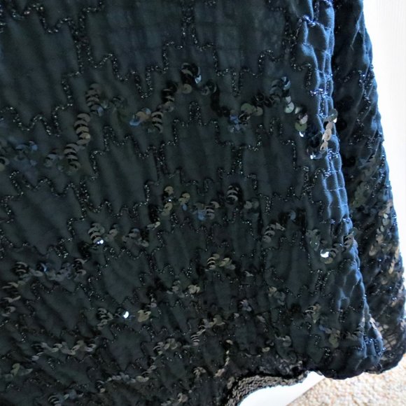 Vintage Ladies Sequin party top - Picture 3 of 4
